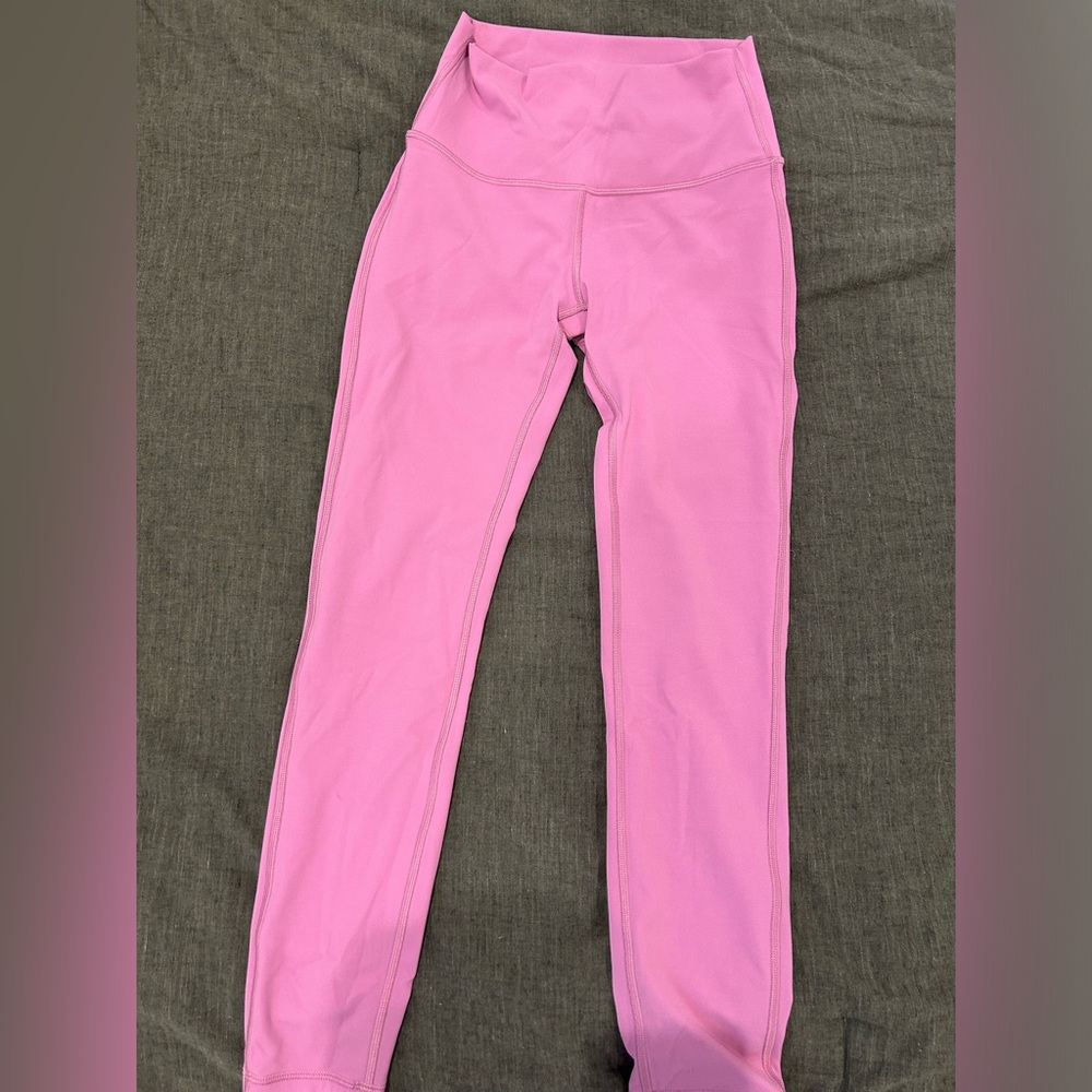 Lululemon align leggings, pink color